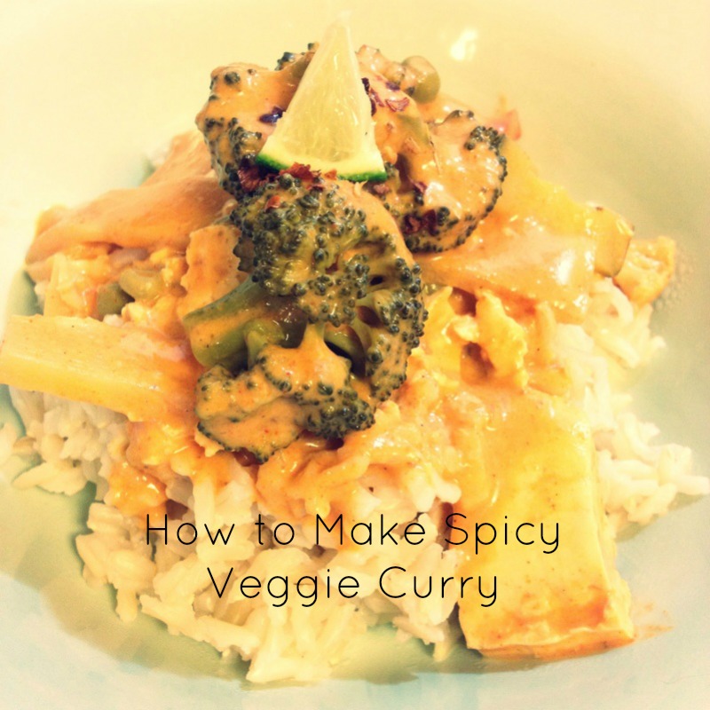How to Make Spicy Veggie Curry